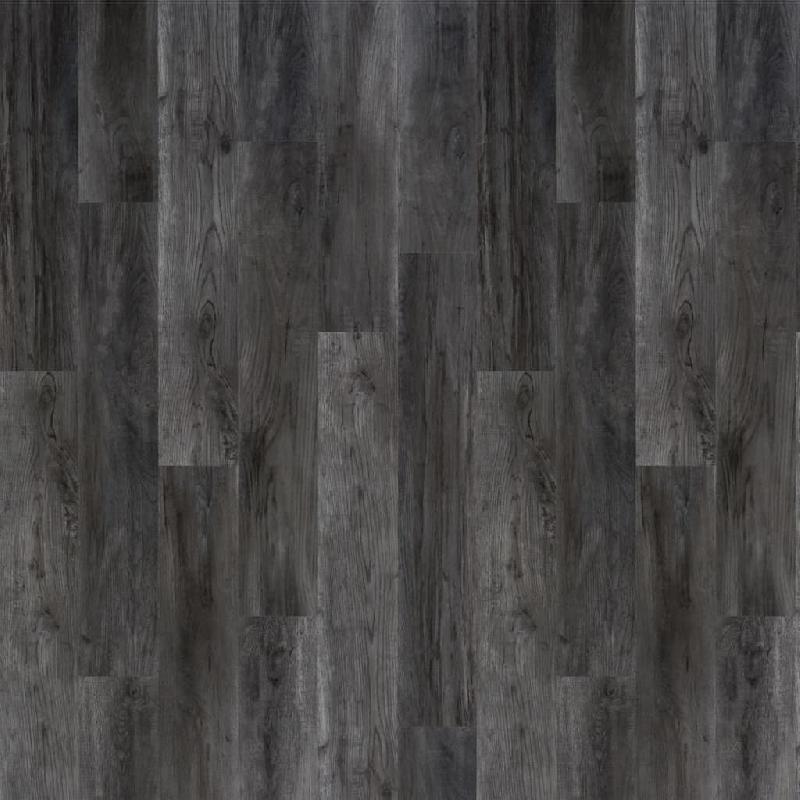 Wallart planches d'aspect de bois chêne de bois de grange gris cendre 432699_2