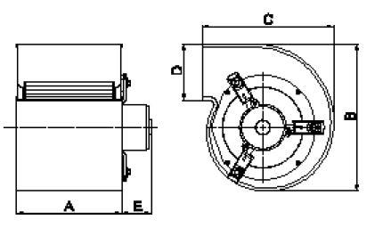 Extracteur centrifuge TORIN SVENT MC 25-2A / DDN 524-800 - 500 m³/h - Oxygen Industry_2