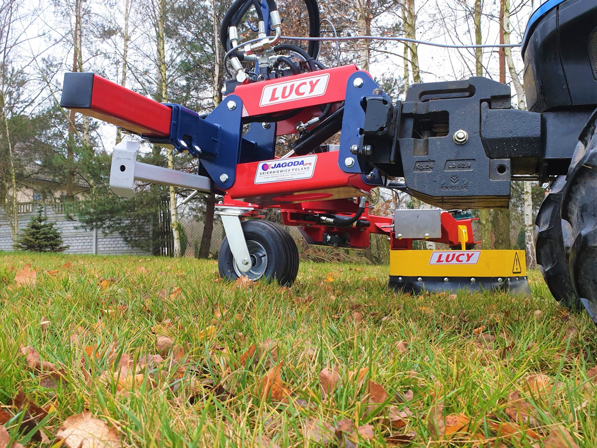 Système hydraulique de bineuse LUCY pour tracteurs agricoles