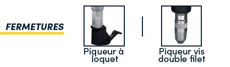 Burineur en acier traité, avec distribution facile d'accès pour travaux verticaux & horizontaux - piqueur mac 3_2