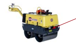 Rouleau duplex VR6500 KF3 - 700 kg - Moteur Diesel Kubota - Pour sol et enrobés_2