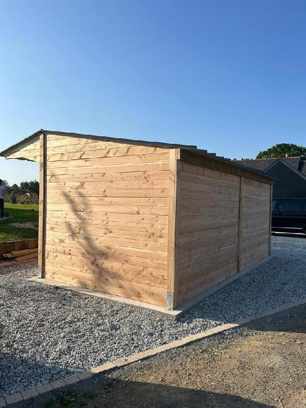 Abri de jardin avec porte coulissante - 3x6m - Robuste et fonctionnel - DIV006_2