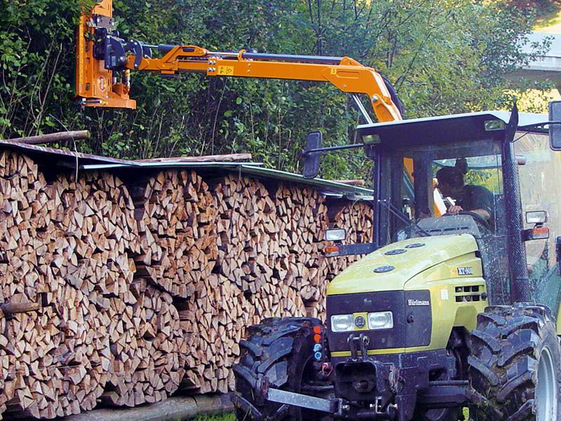 Kma épareuses et broyeurs forestiers - Broyeur modèle lourd avec entraînement hydraulique_2
