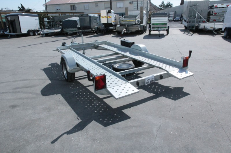 Remorque porte voiture de 1600 kg simple essieu - lider - 39770_2