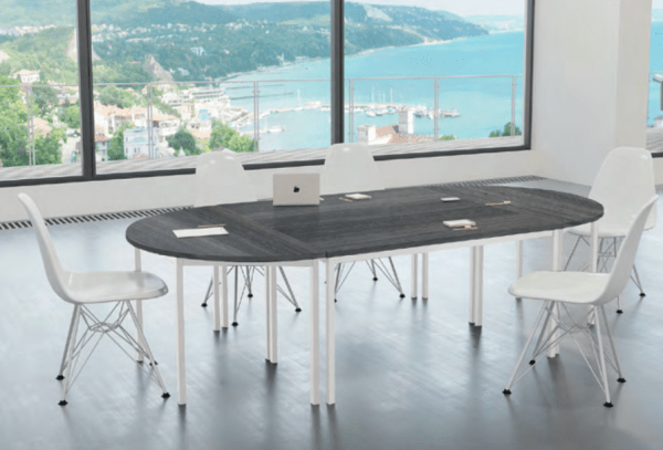 Tables de réunion modulaires Rencontre - Buronomic - Finitions variées et économiques_2
