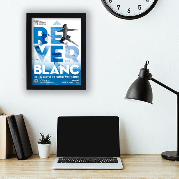 Cadres Bois A3 - Profilé 30 mm Naturel - Réf : 30143BNA - Bois exotique Ayous - Plexiglas incassable_2