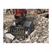 Godet squelette MBI AR50 Fast Lock pour minipelle 4-6T - Uniter 45 - 1000 mm - Réf. U4560GSQ1000EXAR50_2