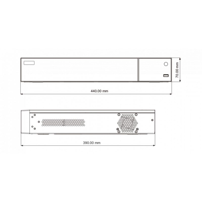 Neo-255 - enregistreur nvr - neoview - 16 canaux poe 4k (8 mégapixels)_2