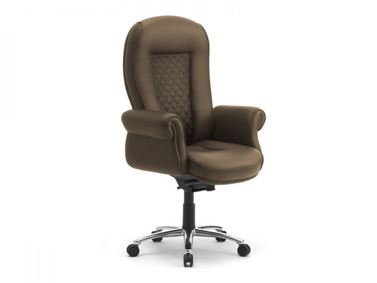 Fauteuil présidentiel DOGE LUX - solide, confortable, élégant, en cuir avec mécanisme synchrone_2