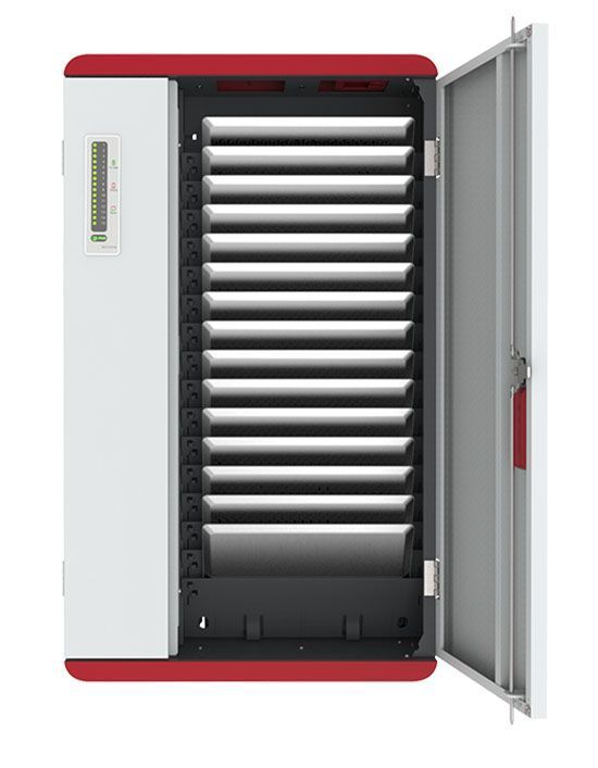 Station de stockage intelligente - Arawall 15C - murale USB-C pour 15 tablettes ou PC portables 13