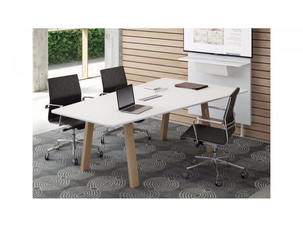 Table connectée moderne TAKE OFF EVO & COUNTRY - idéale pour réunions, travail en équipe et présentations_2