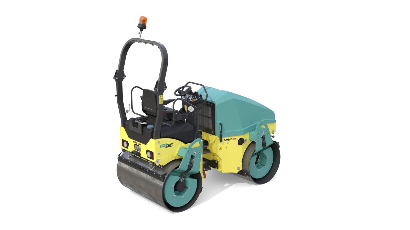 Compacteur tandem ARX 40-2 Ammann - Poids d'exploitation 4160 kg - Largeur de bille 1300 mm - Moteur Kubota conforme normes européennes_2