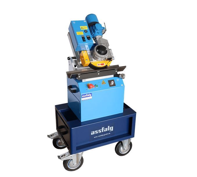 Chanfreineuse industrielle avec prisme en V - ASO 160-M et ASO 160-MSL - Réglage micrométrique et avance automatique_2