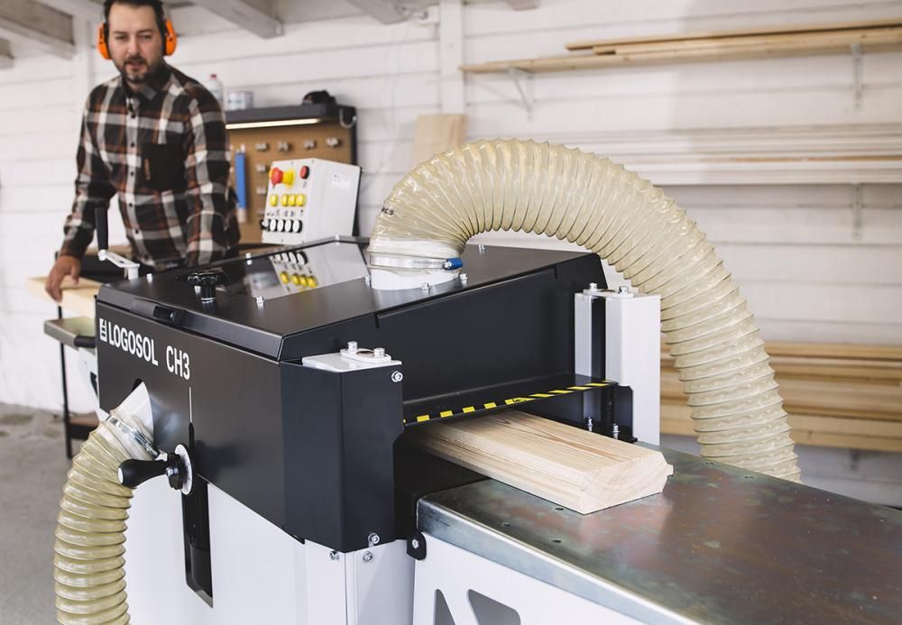 Raboteuse facile à utiliser pour scieries et ateliers Logosol CH3