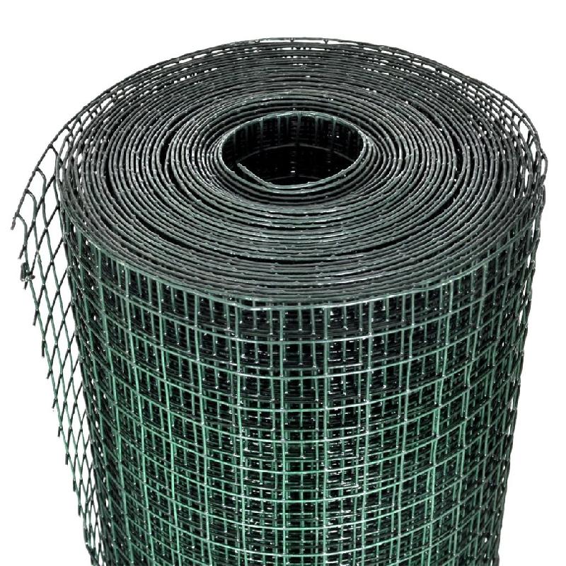 Vidaxl grillage pour volière acier galvanisé 1 x 25 m vert 140440_2