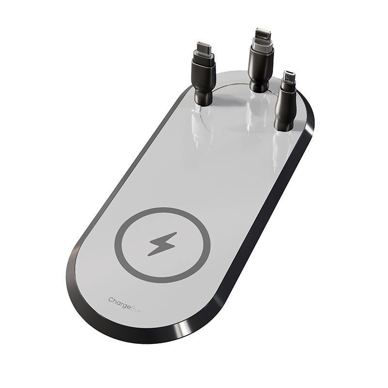 Chargeur de table Fast Charge connecté - Appareils électroniques FastHub - Induction sans fil et télémaintenance_2