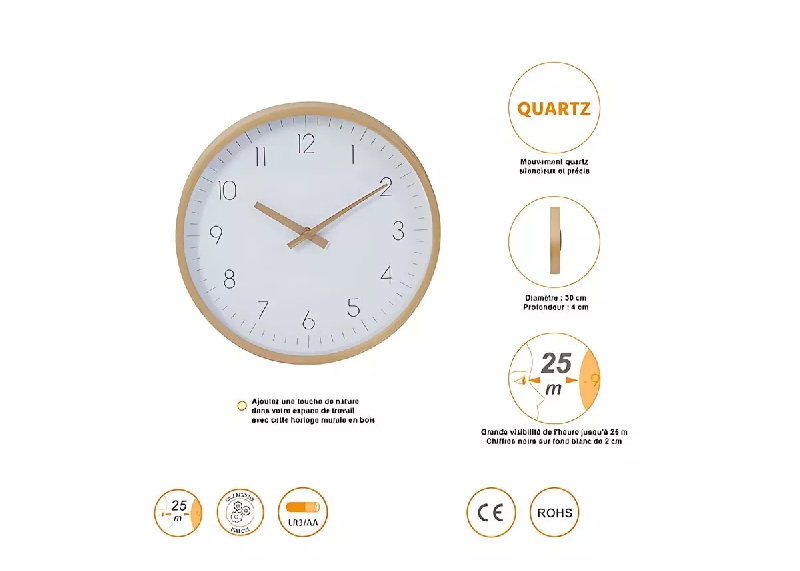 Horloge design à quartz_2