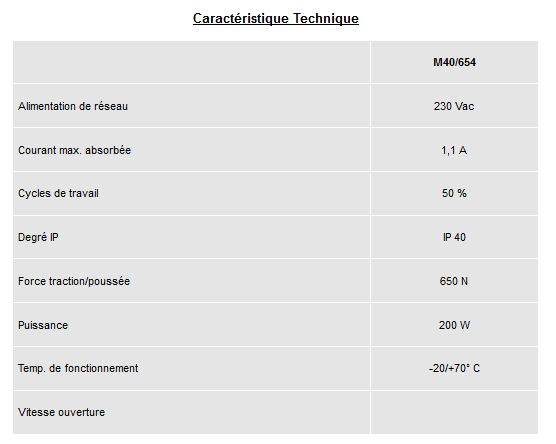 Kit motorisation pour porte de garage m40/655/3m / pour porte sectionnelle / avec bouton-poussoir_2