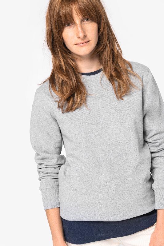 Sweat-shirt écoresponsable unisexe à col rond - 55% coton recyclé et 45% polyester recyclé - Réf: NS410 - Marque: Native Spirit_2