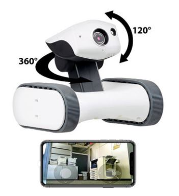 Robot de surveillance vidéo hd domestique hsr-2.Nv 7links - autonome et intelligent_2
