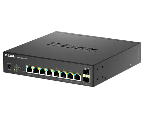 D-Link DMS-1250-10SPL Géré L2/L3 2.5G Ethernet (100/1000/2500) Connexion Ethernet, supportant l'alim_2