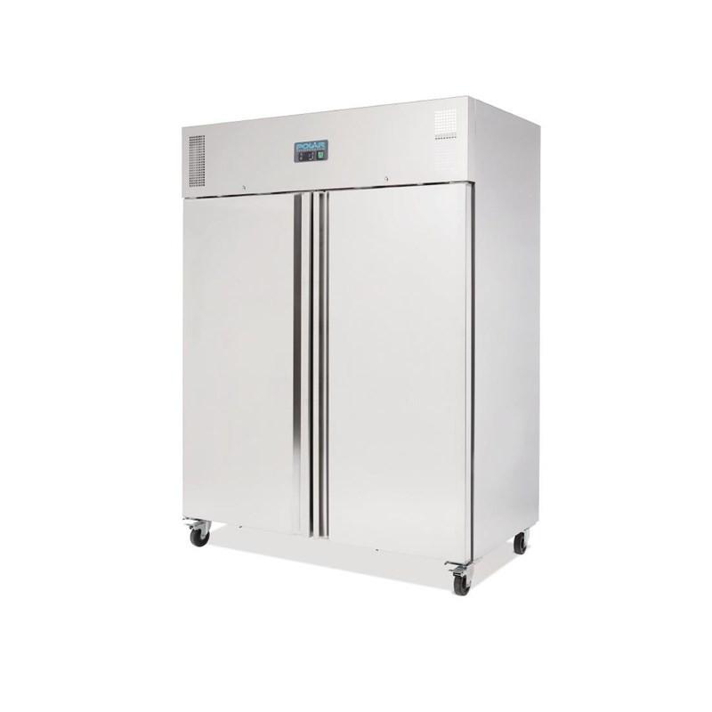 Armoire réfrigérée positive GN 2 portes 1300L Série U U634 Polar_2