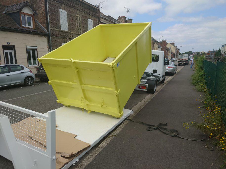 Benne ampliroll 3,5t caisson ouvert 6,4m3  - modèle F 3.2_2