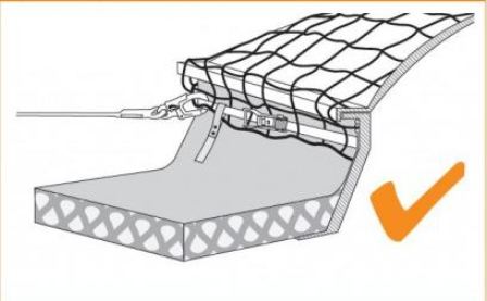 Filet de protection antichute pour lanterneaux mobi innotech - 2 x 2 m_2