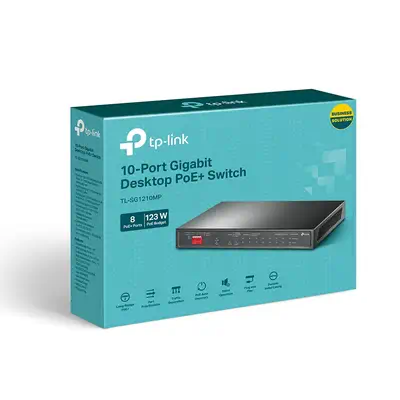TP-Link TL-SG1210MP commutateur réseau Non-géré Gigabit Ethernet (10/100/1000) Connexion Ethernet, s_2