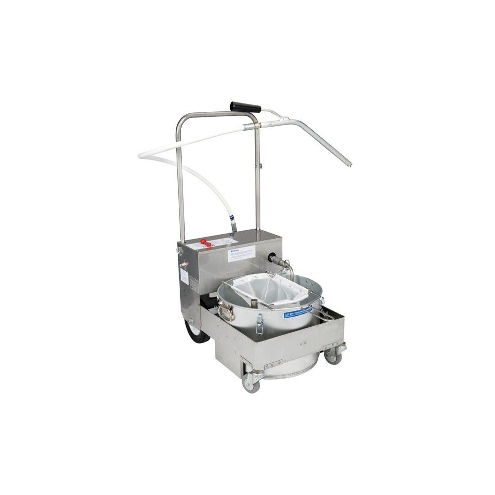 Machine de filtration d'huile de friture usagée pour friteuses professionnelles 28 litres - MF38-BS707 - SARL DEVELOPPEMENT DURABLE_2