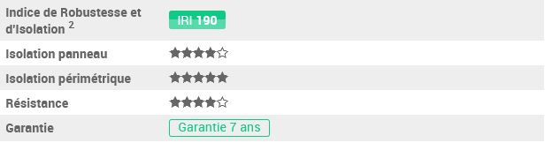 Porte de garage sectionnelle anti effraction personnalisable - Motorisée et une excellent isolation thermique_2