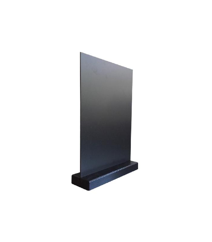 Porte menu de table en bois avec ardoise A4 - Lot de 2 - Référence : PFN57NA4_2