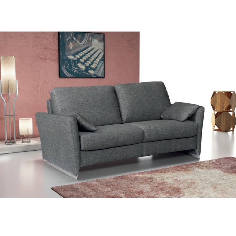 Canapé lit Sorbonne - Ouverture assistée express 120x196 cm - Couchage confortable et design italien_2
