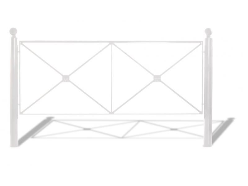 Bar3000a barrières urbaines - Urban'NT - en acier avec potelets Ø89mm et cadre en fer plat_2