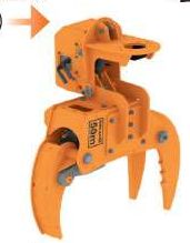 Tête d'abattage polyvalente pour pelles et chargeurs