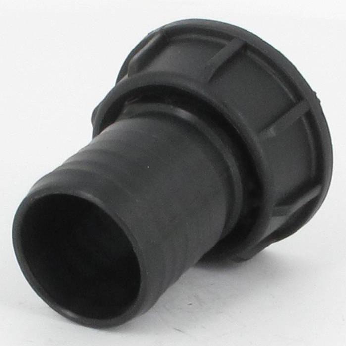 Raccord annelé - Droit - avec écrou - F 1