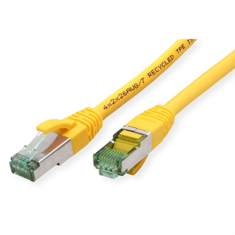 Roline rm cordon cat.6a s/ftp(pimf), jaune, 1 m_2