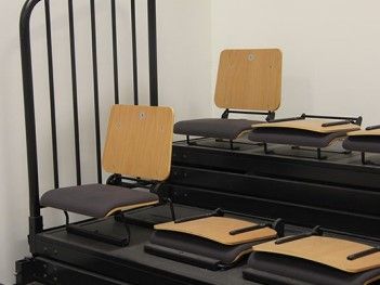 Siège tapissé de mousse haute densité pour auditorium et salles - sarl clp - scope_2