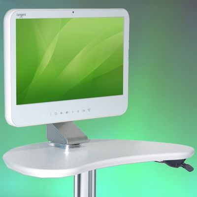 Chariot médical informatique - LCD & All-in-One PC Kidney Cart H Class HD - Ergonoflex - 24 kg - réglable en hauteur_2