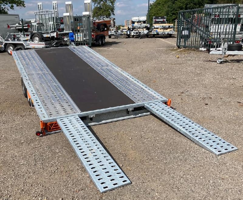 Remorque porte voiture-plateau - 5,00 X 2,10 M - 2700 KG - TA-NO GRAVITY 27.50_2