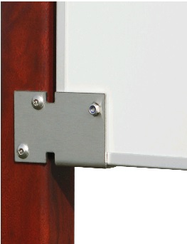 Vitrine aluminium et bois sur pieds - Tradition, Classique ou 2000 - Simple ou double face - Finition anodisé argent et acajou_2