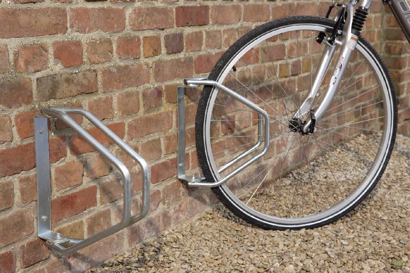 MOTTEZ - Range vélo mural pivotant à 180° - Compatible pneus jusqu'à 50 mm - B049Q_2