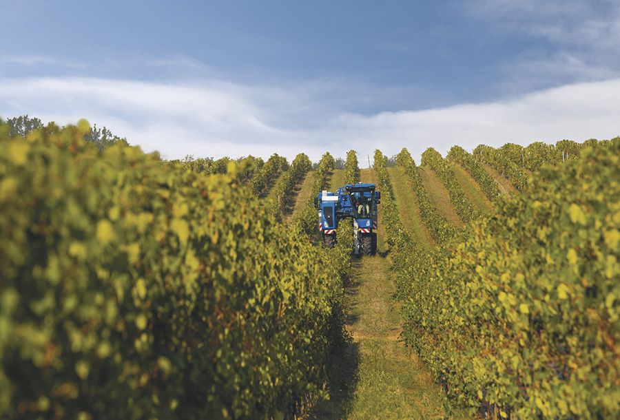 New holland 9070l avec hauteur utile maximale du secoueur de 1,27 m