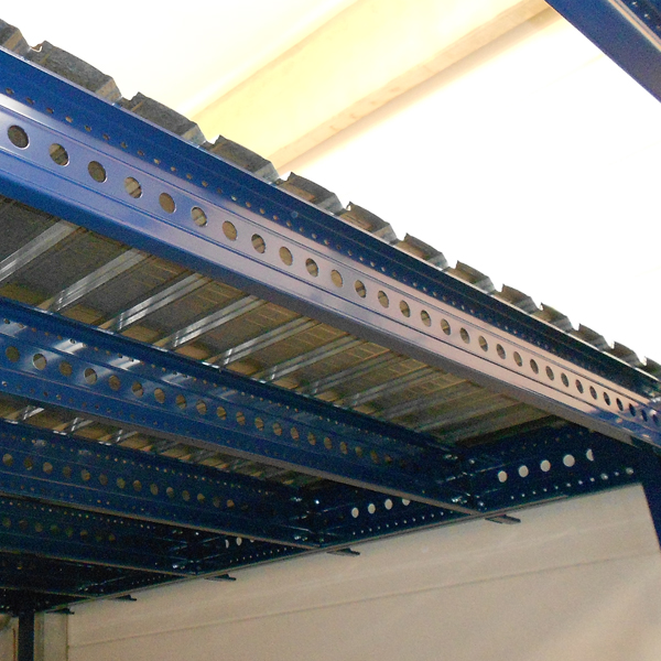 Plate-forme - Mezzanine industrielle démontable et réutilisable pour l'optimisation des surfaces des ateliers ou entrepôts_3