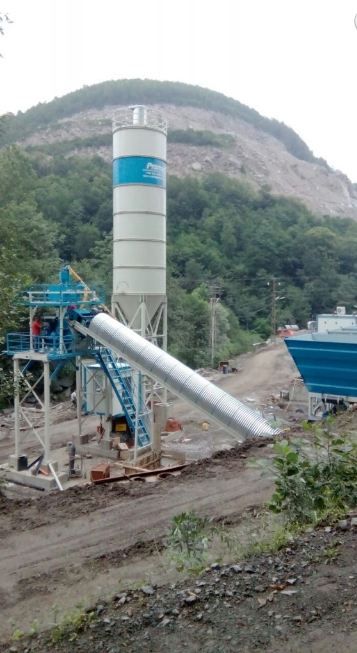 Promax C60 - Centrale à béton 60 m3/h avec mélangeur Panmikser et compresseur intégré_2