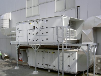 ACR Engineering - Installation de ventilation industrielle pour bâtiment ou local - Extraction et soufflage d'air_2