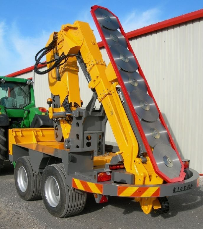 Lamier d'élagage modulaire L.E.M.® intégré au taille-haie SH 1000