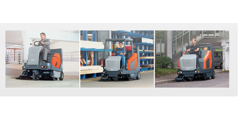 Balayeuse autoportée performante et puissante Sweepmaster 1200/1500 RH Hako - jusqu'à 16 200 m²/h de propreté_2