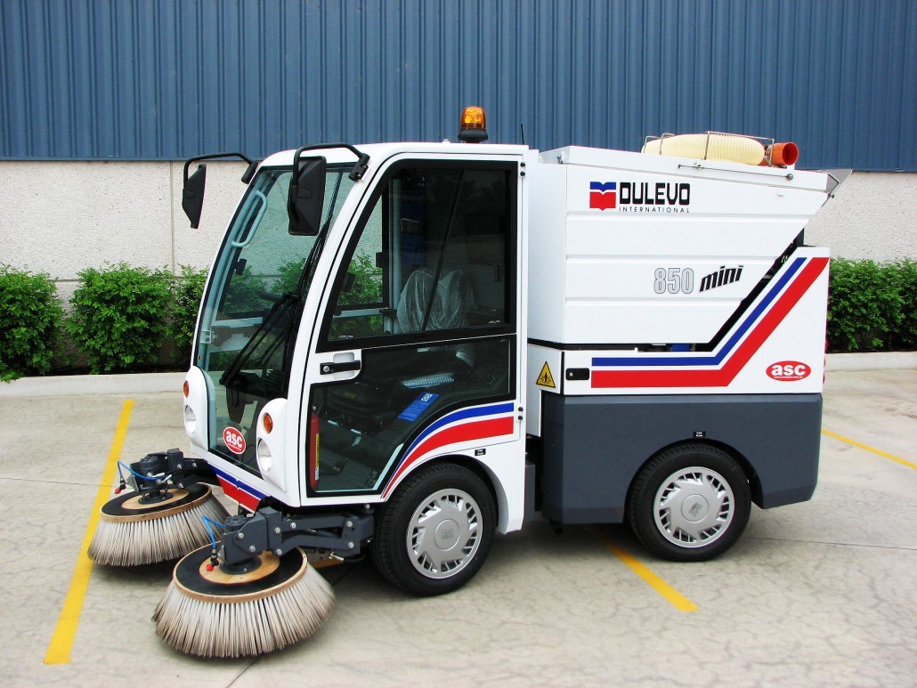 Dulevo 850 Mini, balayeuse robuste et performante pour usage urbain