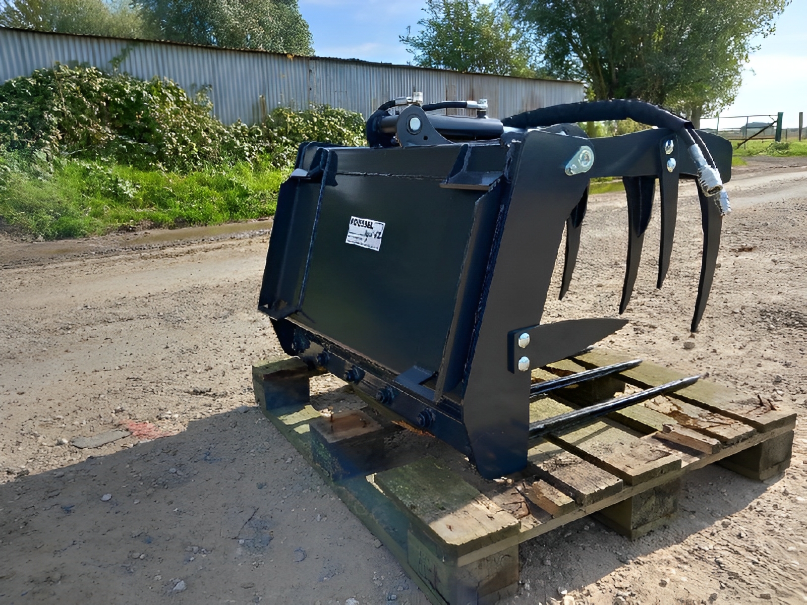 Équipement pour Bobcat Skidsteer, fourche à fumier 1 mètre